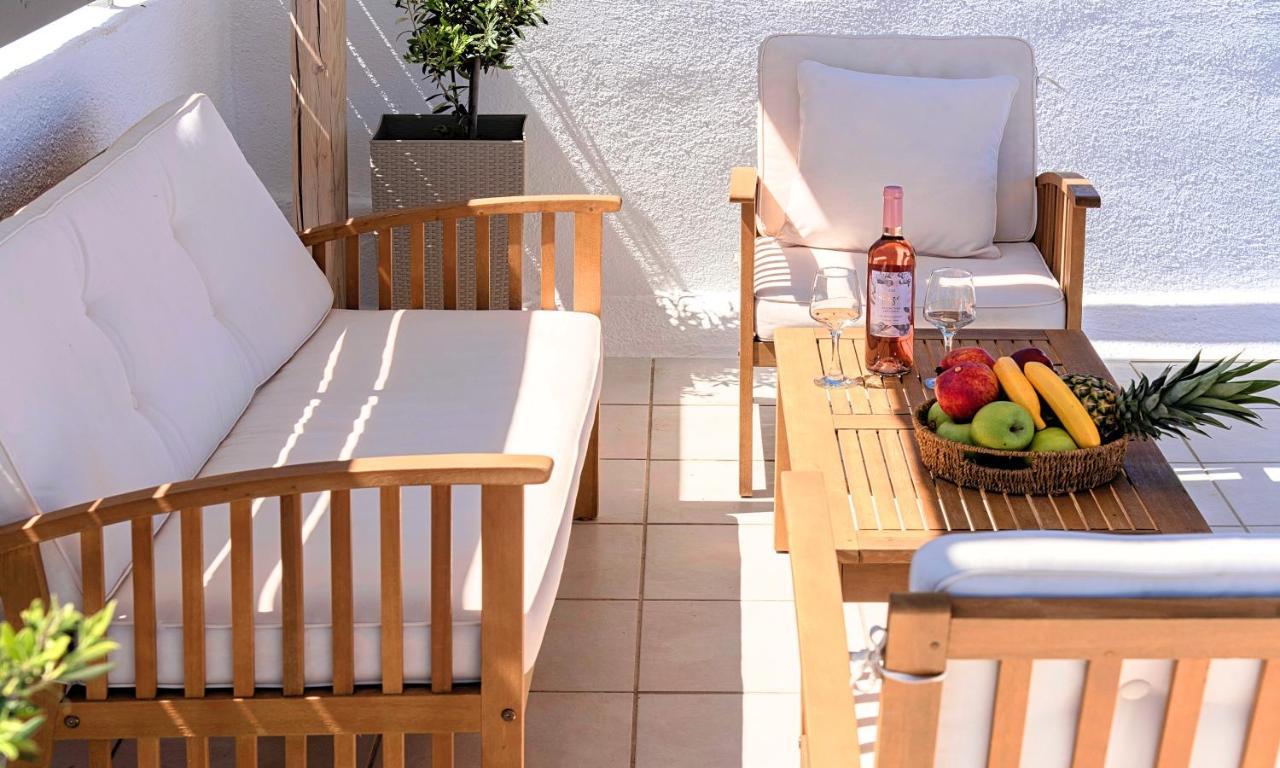 Cretan Lodge Heated Pool Ágios Nikólaos Eksteriør bilde