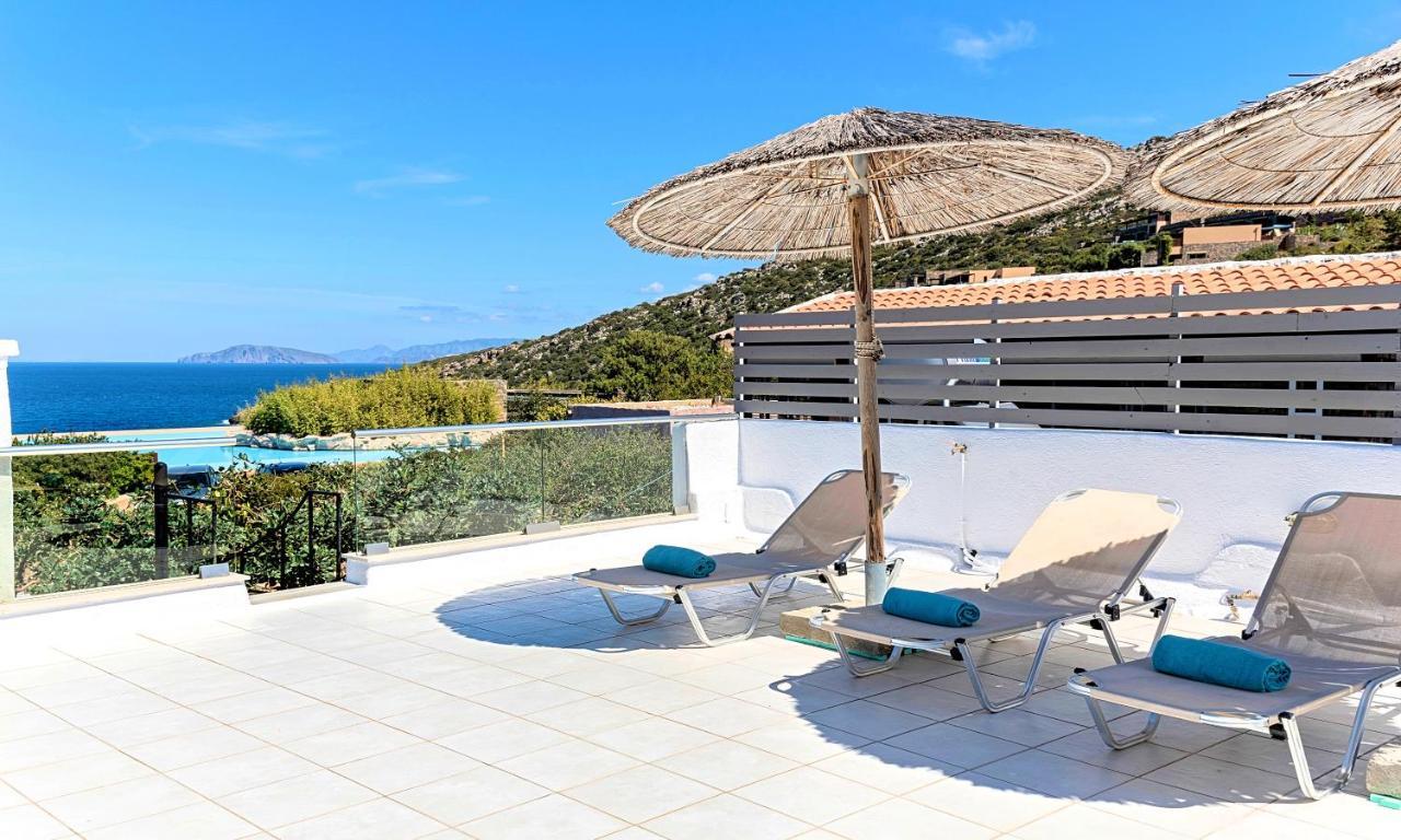 Cretan Lodge Heated Pool Ágios Nikólaos Eksteriør bilde