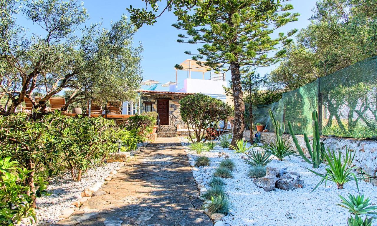 Cretan Lodge Heated Pool Ágios Nikólaos Eksteriør bilde